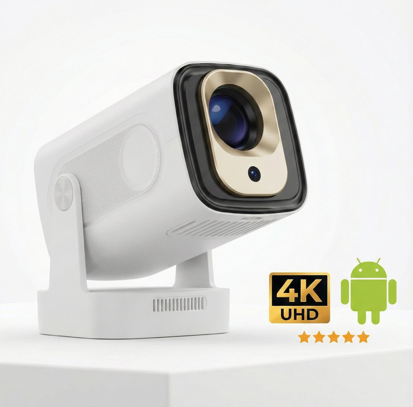 PROJEKTOR SPECTRAWALL ROLL200 4K ULTRA HD - ANDROID - WiFi - AUTOFOCUS - BLUETOOTH - HDMI